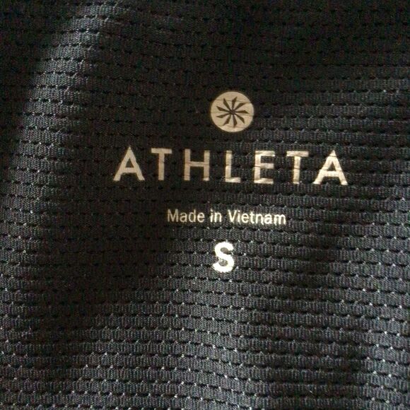 Athleta freedom supercharged tank & Sports Bra black & Multicolor Women’s S - Picture 3 of 10